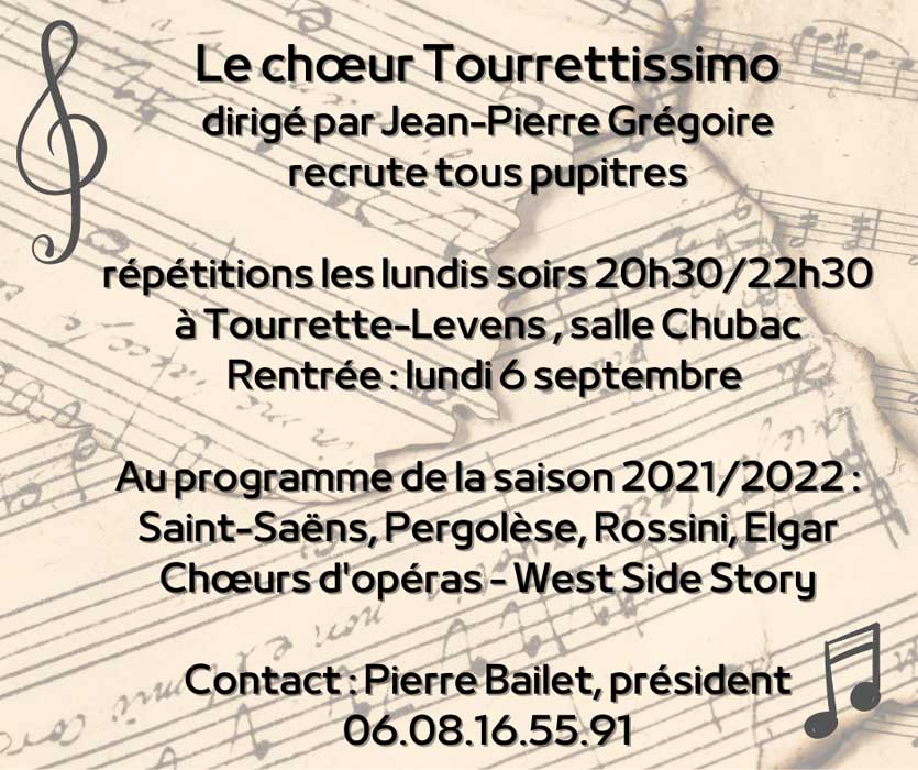 Annonce Chorale 2021